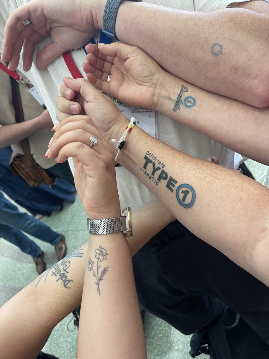 Type1Tony's tweet image. When you get PWD together with their #T1D art #dedoc #ADA2024
#ADASciSessions