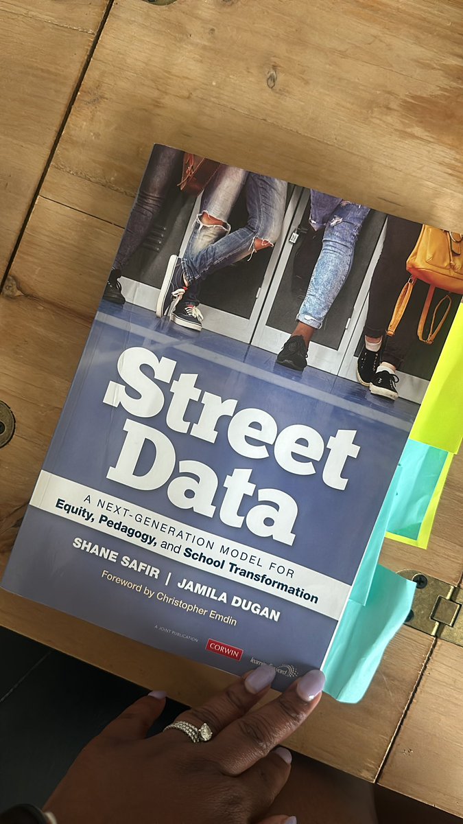 “When data reveals the student learning experience rather than just an achievement level, teachers have the opportunity to check their assumptions about student learning against what is actually happening in the data” Great read if you haven't picked up the 📖Street Data yet!