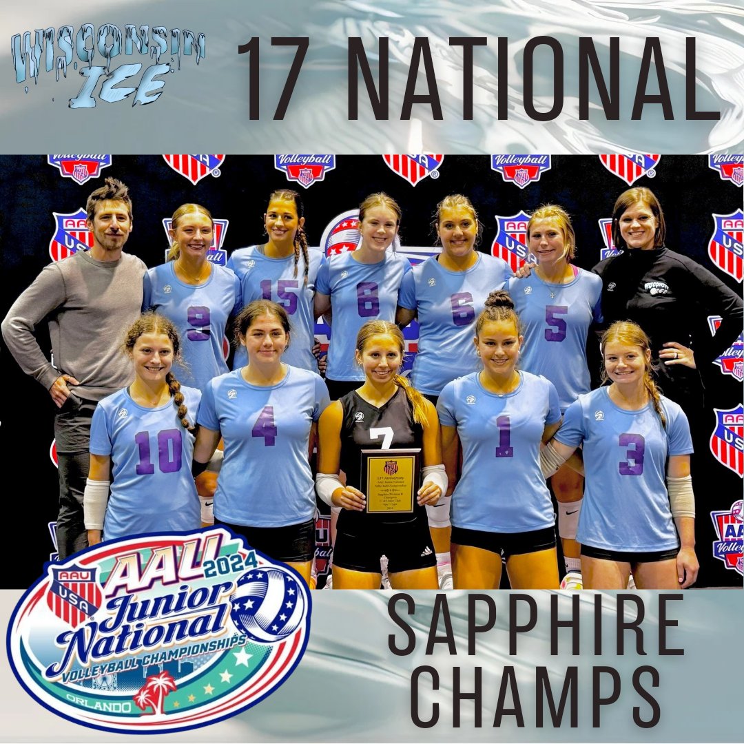 17 Nationals went on a 6-match win streak over the last two days (9-3 overall). The coaches, directors, and entire club are so proud and excited to watch these girls go into their high school seasons as complete boss girls! 
#ICERUNSINOURVEINS