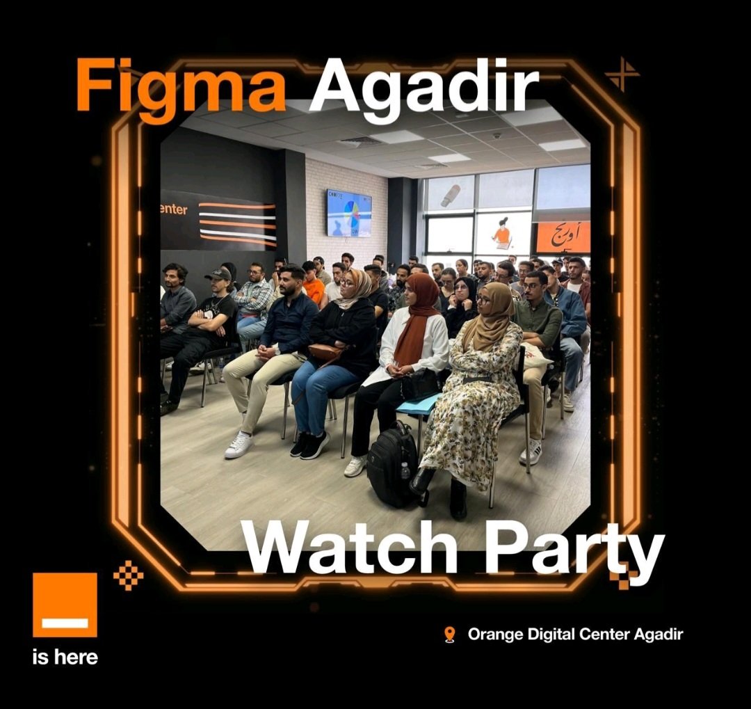 BikarraneM's tweet photo. Agadir Watch Party lit up our Orange Digital Center Morocco networks! πβ¨ Everyone is raving about this first edition Β Get ready, the next one will be even bigger Β
#Config2024
#confit2024 #Morocco
#figmaconfig2024 #agadir
#figma #orangedigitalcenter https://t.co/BBJowf2lUA