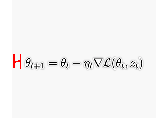 DotCSV's tweet photo. Conclusión: Para llegar a la AGI necesitamos añadir a la fórmula del descenso del gradiente una H https://t.co/WMFFoDb1ja