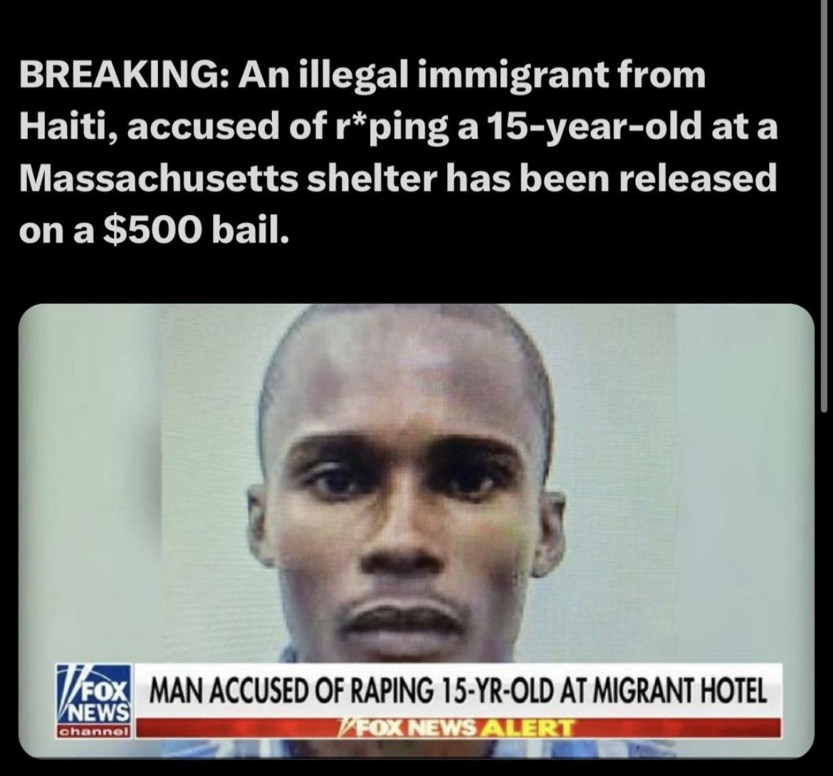 jakeshieldsajj's tweet image. Rapes a 15 year old girl and is givin $500 dollar bail 

I'm starting to think America needs a full-on revolution