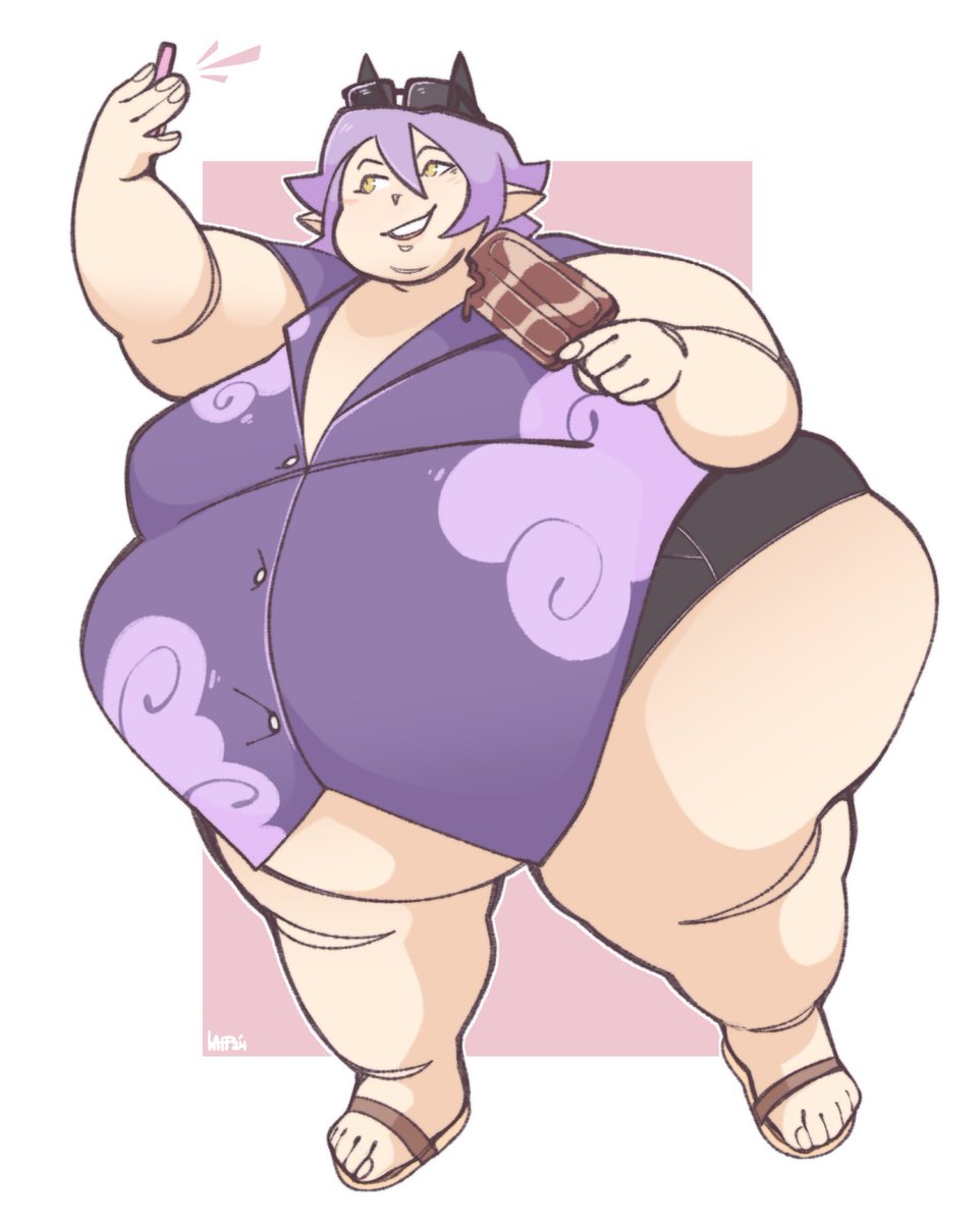 KappAllNight's tweet photo. Breaking out the summer wardrobe! Still fits the same as last year...right?
OC stream sketch for @AstralViolet66! https://t.co/kFoFz5khuj