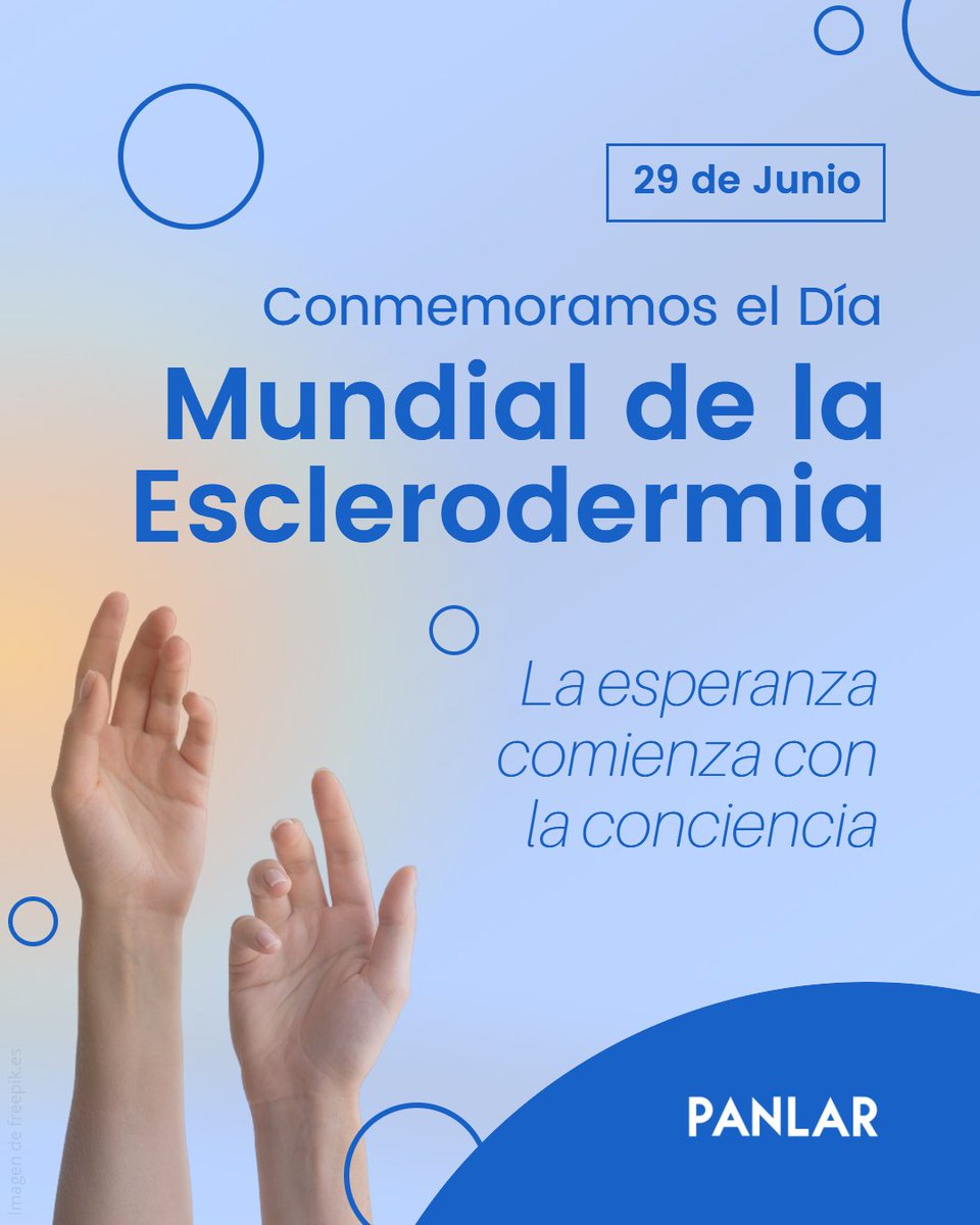 En este Día Mundial de la Esclerodermia, extendemos nuestro apoyo y solidaridad a todos aquellos que viven con esta condición. Cada pequeño gesto cuenta para hacer la diferencia. 💪💙
.
#DíaMundialDeLaEsclerodermia