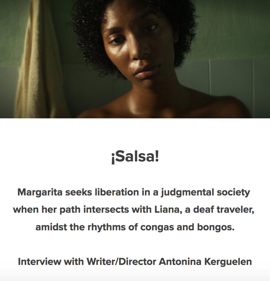We interview ¡Salsa! Writer/Director Antonina Kerguelen
#Salsa  #LGBTQ #Romance #Deaf #Actress <a href="/Tribeca/">Tribeca</a> 

wearemovingstories.com/we-are-moving-…