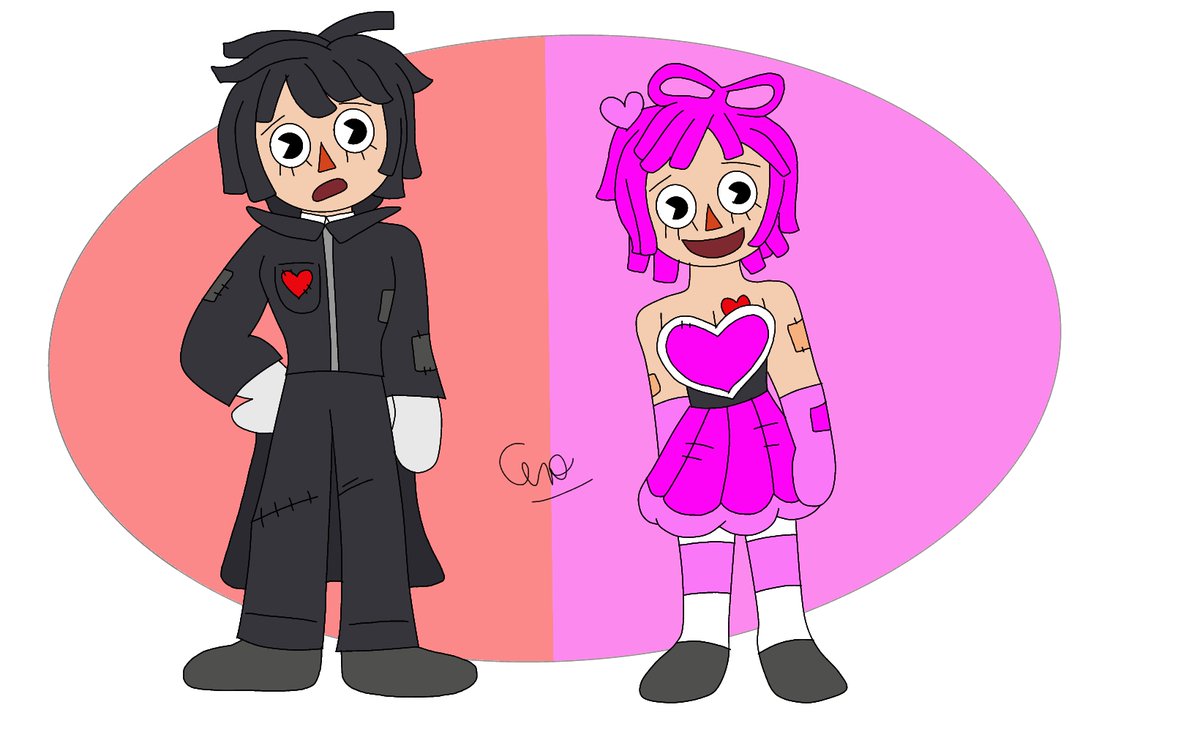 CiroPhoenix's tweet photo. Raggedy Ciro and Candy ❤️⚡️
#raggedyannandandy #cirophoenix #candylovelace #ciroandcandy #raggedyannandandyfanart #raggedyann #raggedyandy https://t.co/rkbzPev4S5