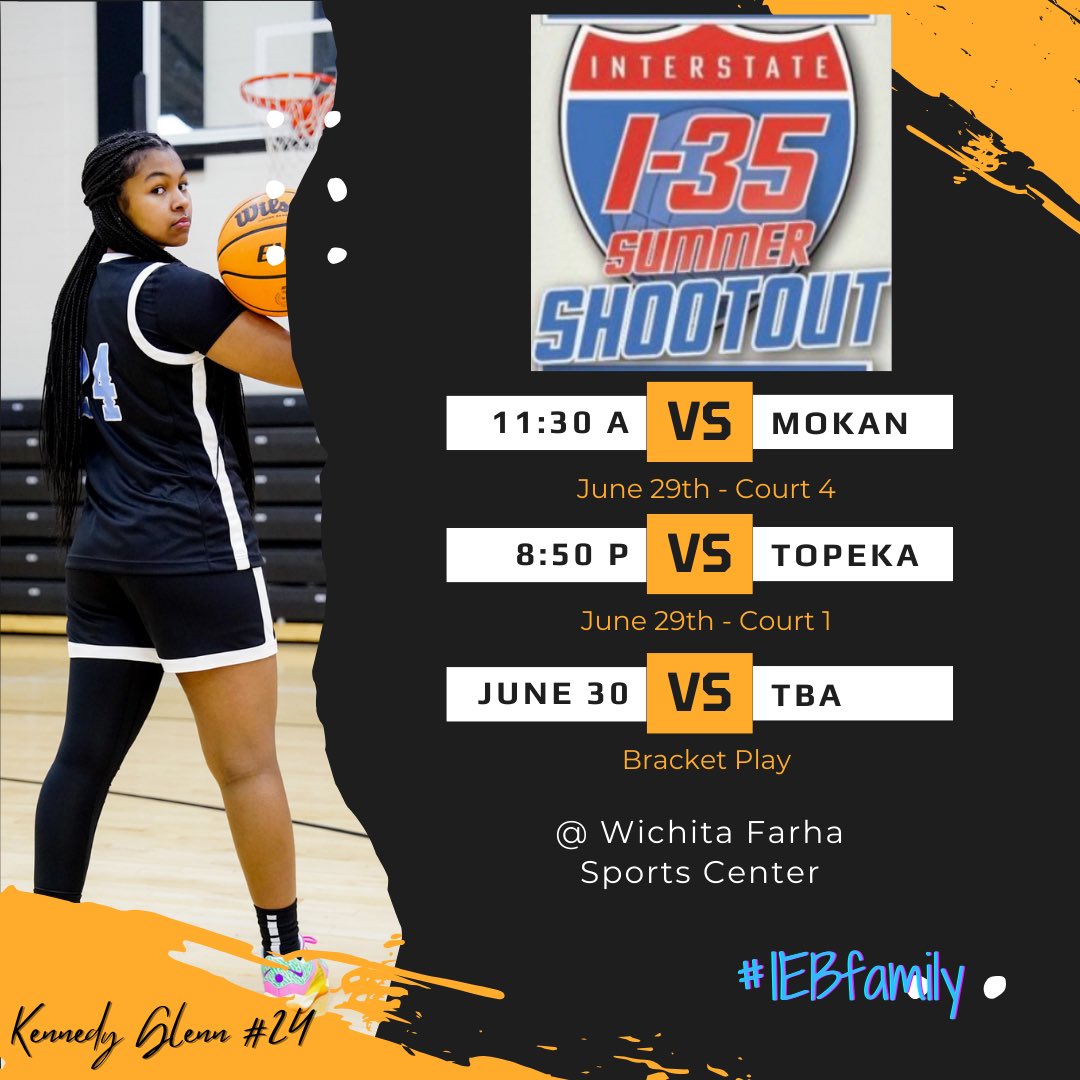 Catch me this weekend in Wichita, KS at the <a href="/I35Showcase_GBB/">I-35 Showcase GBB</a>!!! <a href="/id3ntityelite/">iD3NTiTY ELiTE</a> <a href="/GoShockersWBB/">Wichita State Women’s Basketball</a> <a href="/BreMode7/">Bre’yon White</a> #ballhers 💪🏾🏀⛹🏽‍♀️#iebfamily