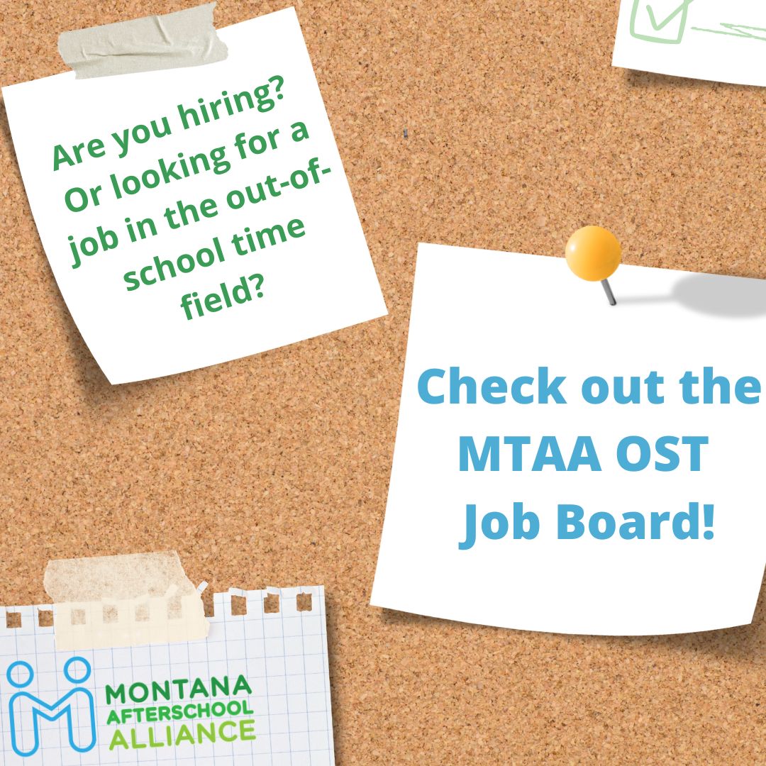 Looking to hire for a job in the out-of-school time field? Or hoping to land a new role?

Check out the MTAA OST Job Board to post and search for available OST jobs throughout the state: buff.ly/3W1szjL