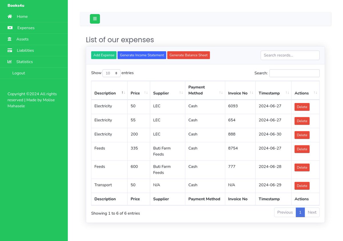 molise_codes's tweet photo. I made another go Fintech #saas this week

It's web app that helps entrepreneurs keep financial records and generate income statements and balance sheets and also keep track of various KPIs like churn rates performance graphs https://t.co/WvopdyNBju