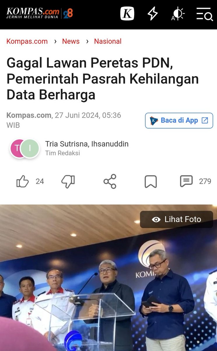 Kebayang nda sih jika semua data dah terkumpul dalam satu Big Bank Data, baik itu data dukcapil, data kesehatan terutama data DNA, data perbankan dll...terus tiba-tiba di retas seperti ini ?

Ini bukan hanya akan menjadi masalah "kehilangan data berharga" tapi "keamanan dan masa