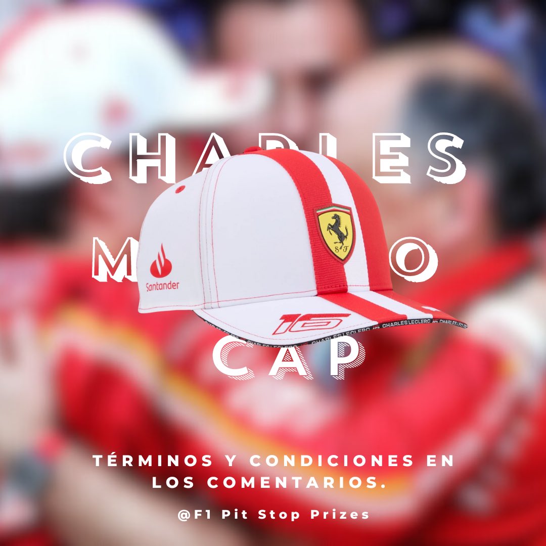 ¡¡GORRA de CHARLES LECLERC DE MÓNACO por 49 MXN!! 🇲🇽

¡Es tu OPORTUNIDAD! Te la puedes GANAR por tan SOLO 49 PESOS mexicanos. 🥳
📌Envíanos MENSAJE por cualquiera de nuestras redes sociales, para MÉTODOS DE PAGO. 🚨 
📌TÉRMINOS Y CONDICIONES EN LOS COMENTARIOS.
