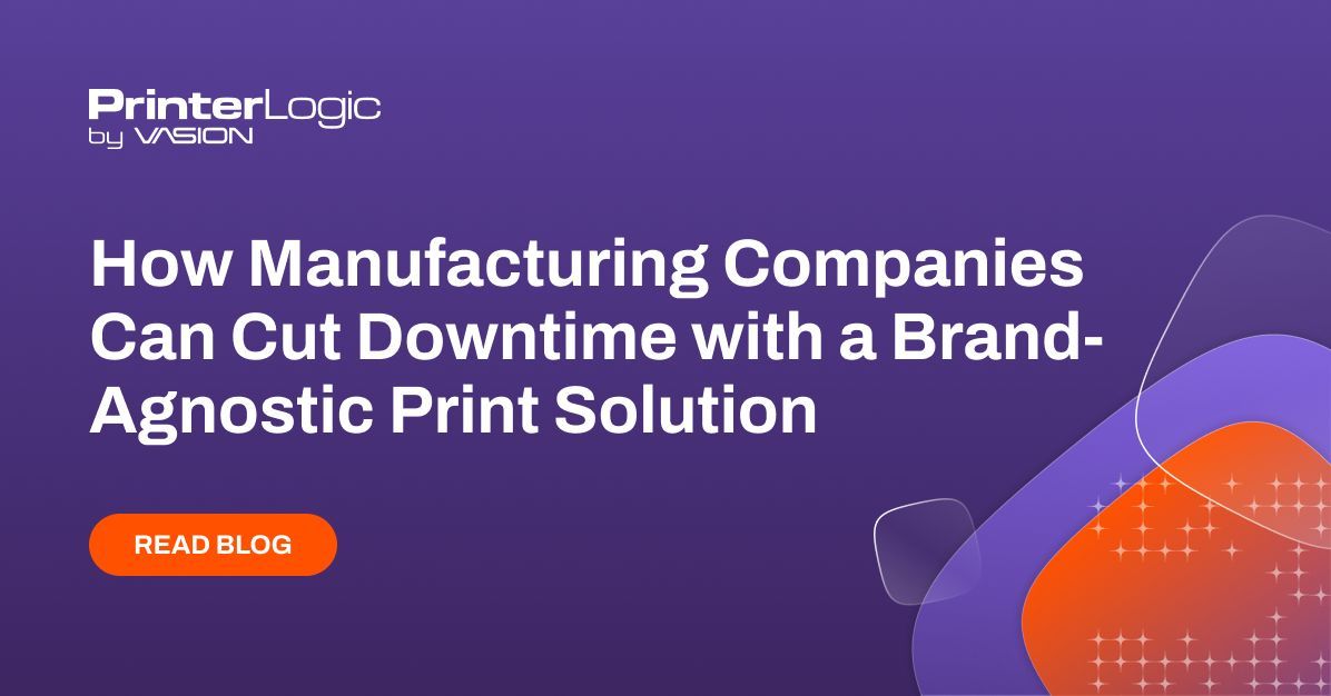 Streamline your manufacturing workflow with a brand-agnostic print solution. Here's how: buff.ly/3zujuak 

#PrintSolutions #PrintSaaS #IT