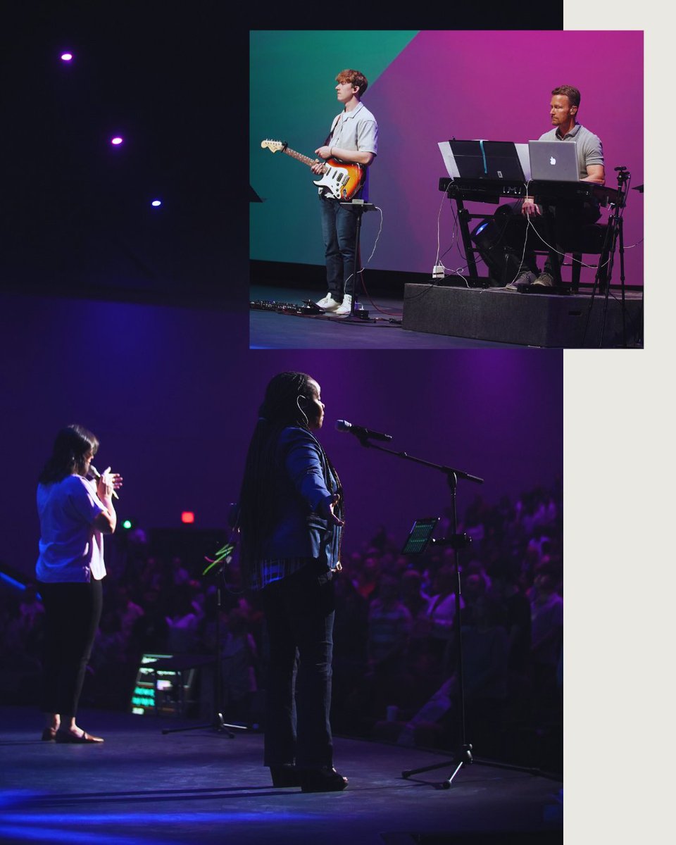 "For where two or three gather in my name, there am I with them" - Matthew 18:20

God is present when we come together as a church family - isn't that awesome! 

Join us this weekend as we experience His presence through worship, community and a message from God's word :)