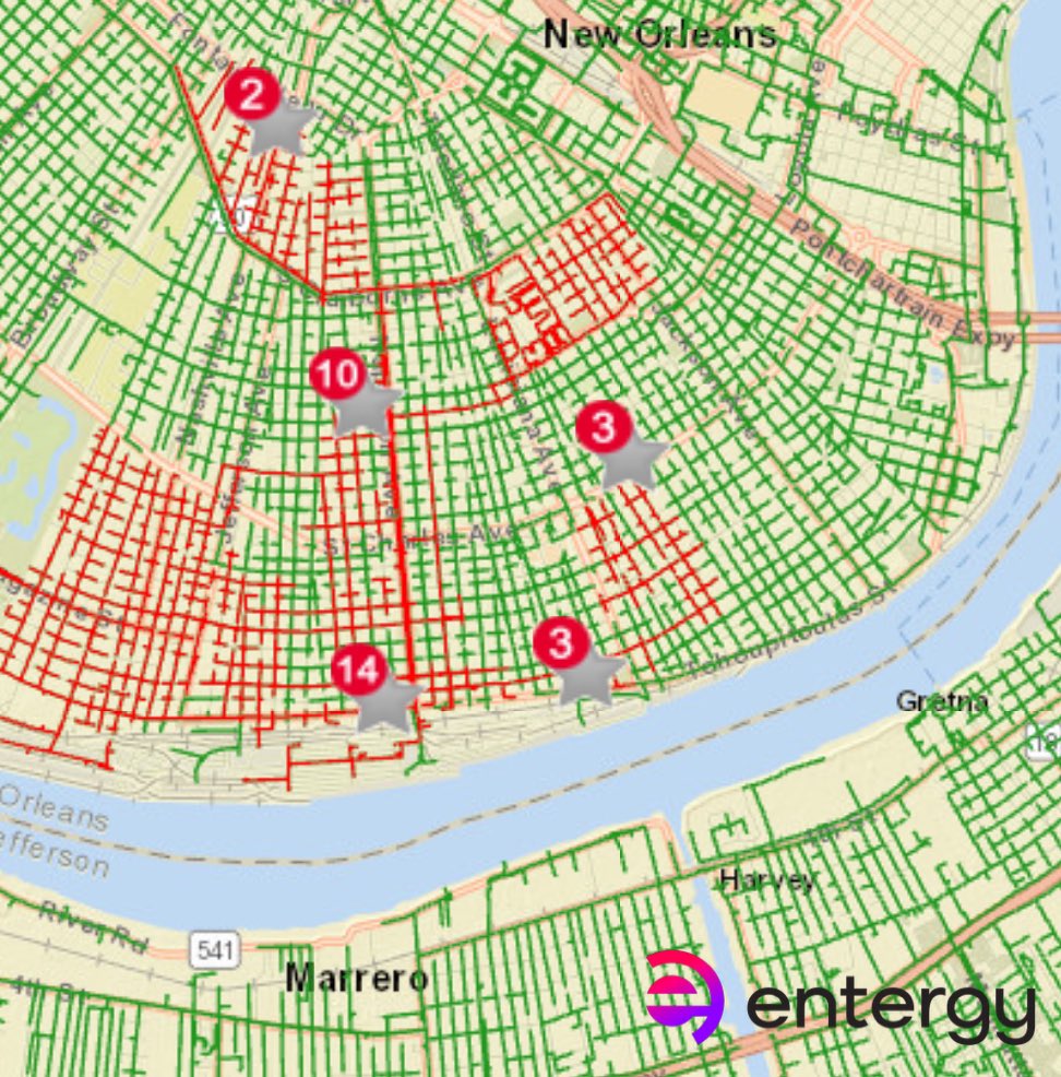 Third time this week (M-W-F) power is again out in Uptown. Hasn’t been a storm or wind any of the three times. Lends great confidence for hurricane season if <a href="/EntergyNOLA/">Entergy New Orleans</a> already can’t do its job under pleasant conditions.