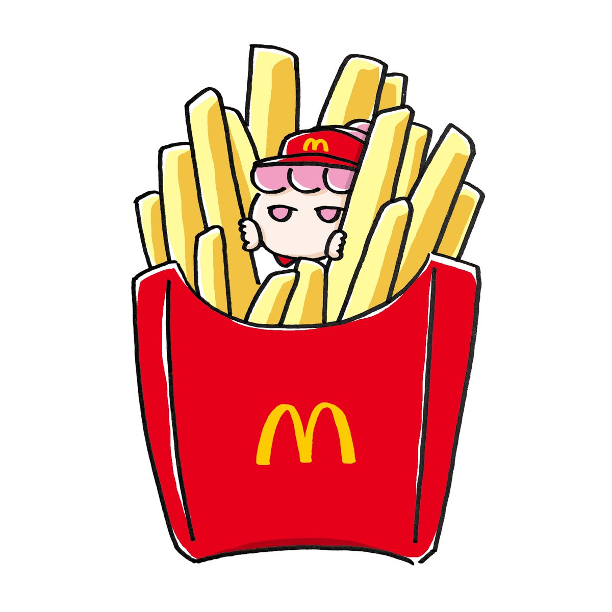 agoodavocado's tweet photo. @McDonaldsJapan #土曜朝からアゲアゲハッシュポテト https://t.co/p8vPCa0V9B