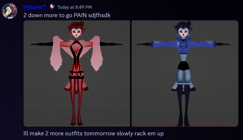 Claawie's tweet photo. Stuff im working onn in my server 1st one will b p2u! https://t.co/uadMHwFB64