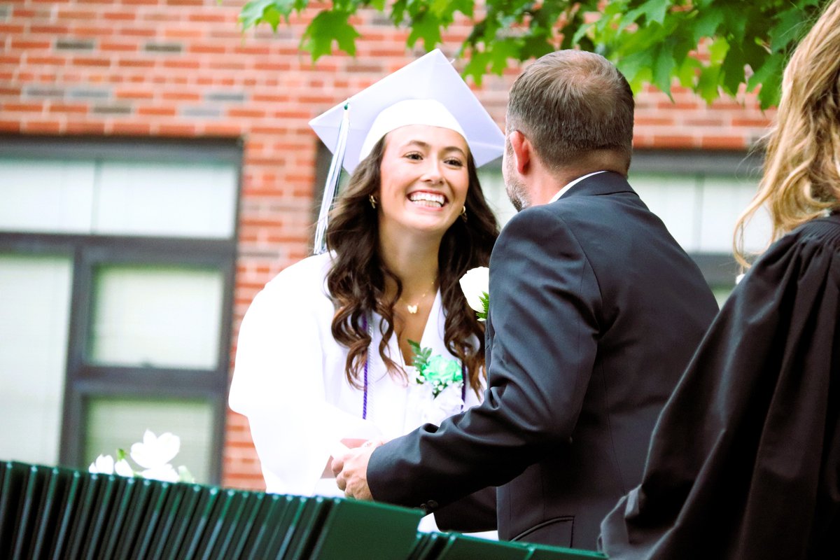 The Class of 2024 Commencement Ceremony is officially in the books! 🥳 We are so incredibly proud of you all and cannot wait to see where the journey of life takes you next. Congrats grads!! 💚🤍💚