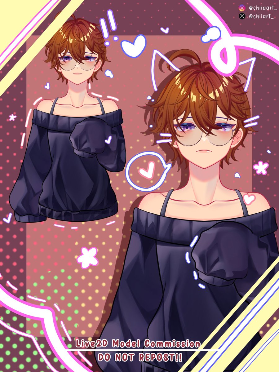 ✿⁠ Vtuber Commission ✿
Thank you for commissioning me

✏️ @.Yuuliyan

#vtubercommission #CLIPSTUDIOPAINT #vtubermodel #vtuber #CommissionedArt #artist