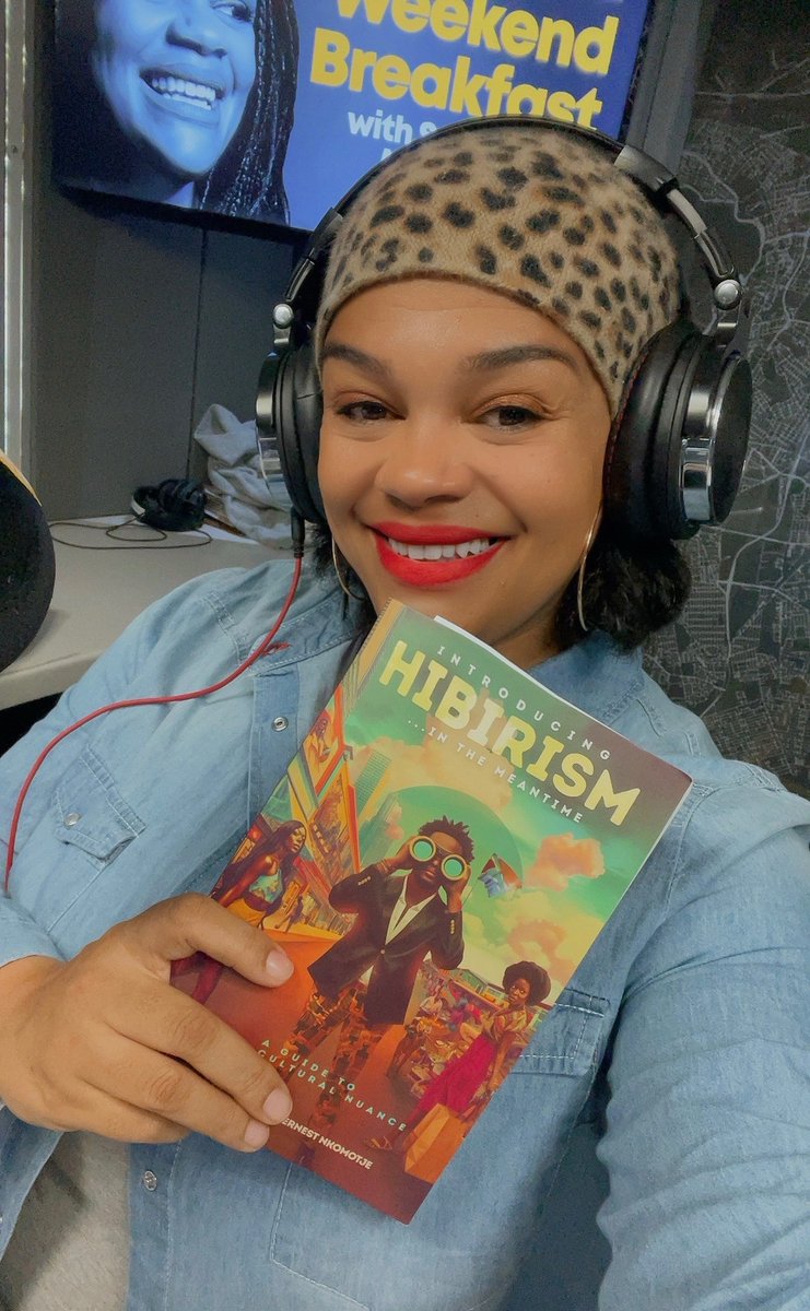 thisisSJKing's tweet photo. #WeekendBreakfastwithSJK
Just one of the conversations we'll be having on @CapeTalk this morning.
The authors of Hibirism: A Guide To Black Cultural Nuance join us at 0800π https://t.co/Gyz5fFTBUr