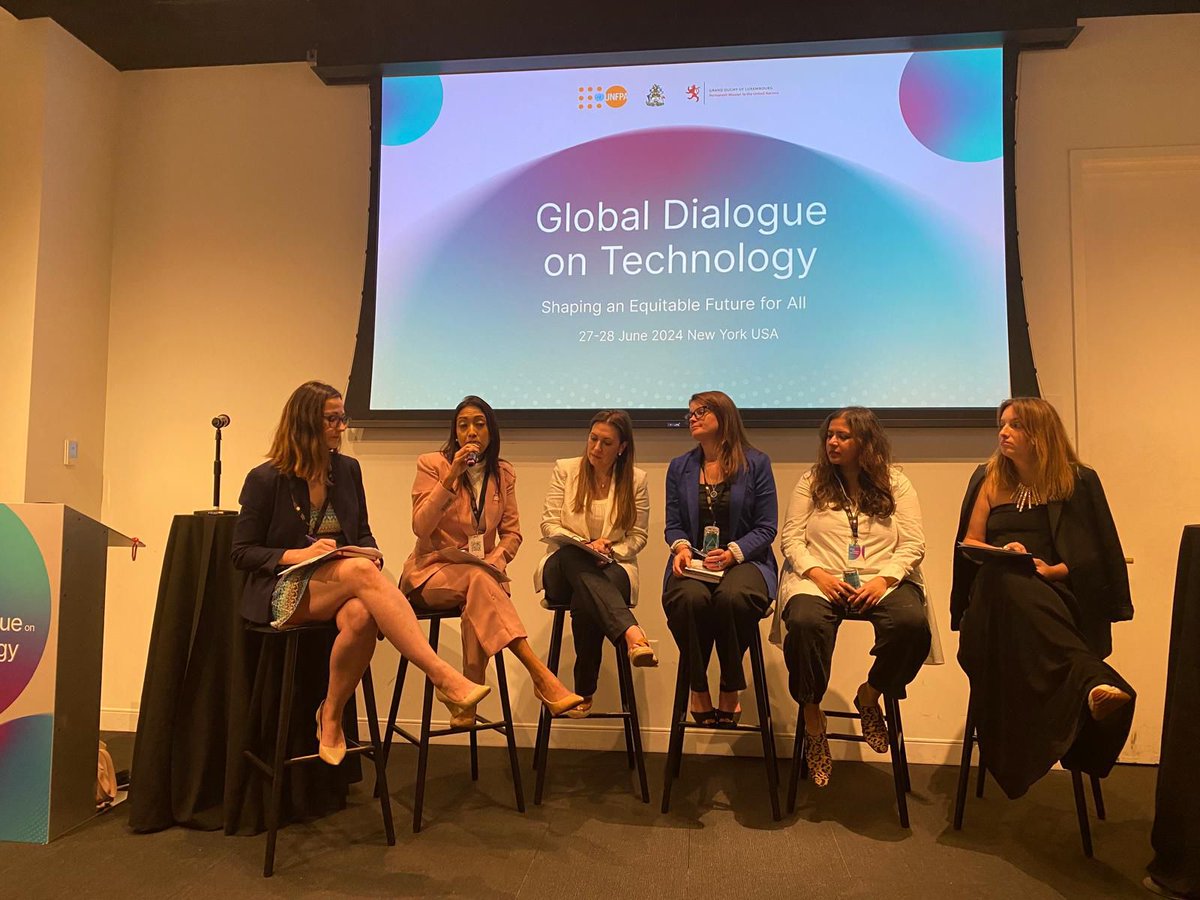 LiyingPriscilla's tweet image. Mauritius' own Honourable @TeenahJutton at the #ICPD30 Global Dialogue on Technology, hosted in NY by @UNFPA giving a moving testimony and advocating for protecting rights and #bodyautonomy in the digital space.
