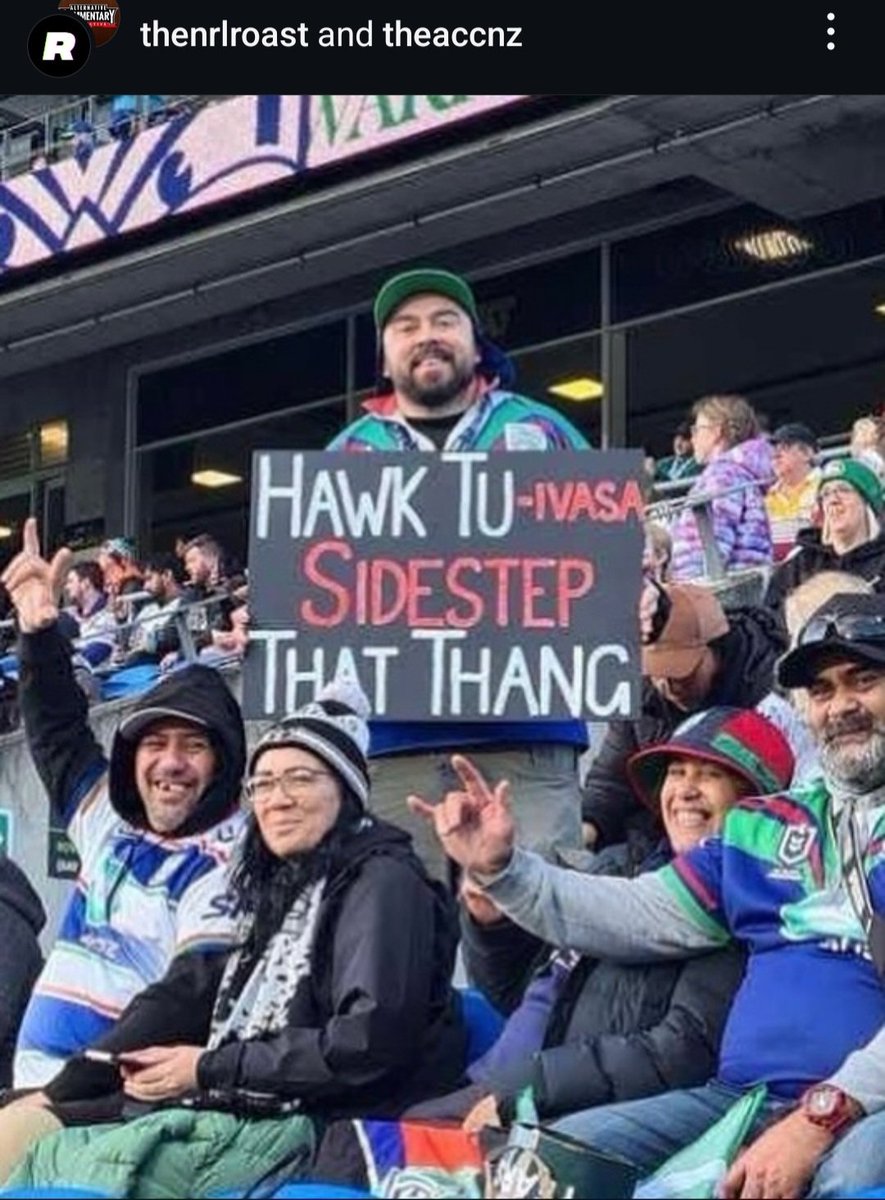 This is it. The greatest rugby league sign I have ever seen.