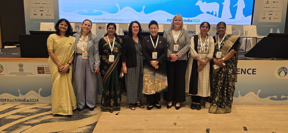 It was such a privilege to co-chair the Women in Dairy session at the First IDF Regional Dairy Conference Asia Pacific 2024 in Kerala, India. Thank you for insighful discussions and great inspiration. 
#IDFKochiIndia2024
#FIL-IDF
#NDBB