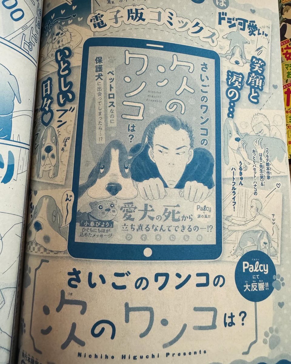別冊フレンドもとっくに発売してました💦 小春びよりは二足歩行の小春?の巻!  そしてさいごのワンコも電子コミックス絶賛発売中です!! いつでもどこでもスマホがあれば読めちゃいます❤︎ ぜひぜひよろしくお願いいたします!
