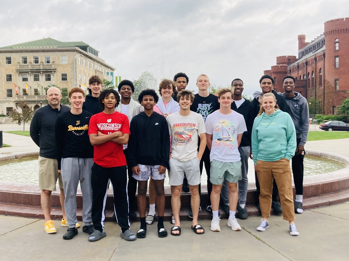 We had a great time in Madison the past two days. Young guys got a chance to gain valuable experience at the Varsity level, and most importantly we bonded as a group. Love this group of guys! Thanks <a href="/BadgerMBB/">Wisconsin Basketball</a> providing the opportunity. <a href="/BurnsvilleHoops/">BurnsvilleBlazeBoysBBall</a>