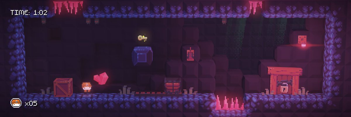 tecocode's tweet image. Great weekend to you&apos;all. Here&apos;s  a still of our game, a #precisionplatformer inpired by the best platformers with an innovative gameplay based in visibility and memorization.

If you like it, please share  to help us grow our community!

#ScreenshotSaturday #CelebrateIndies