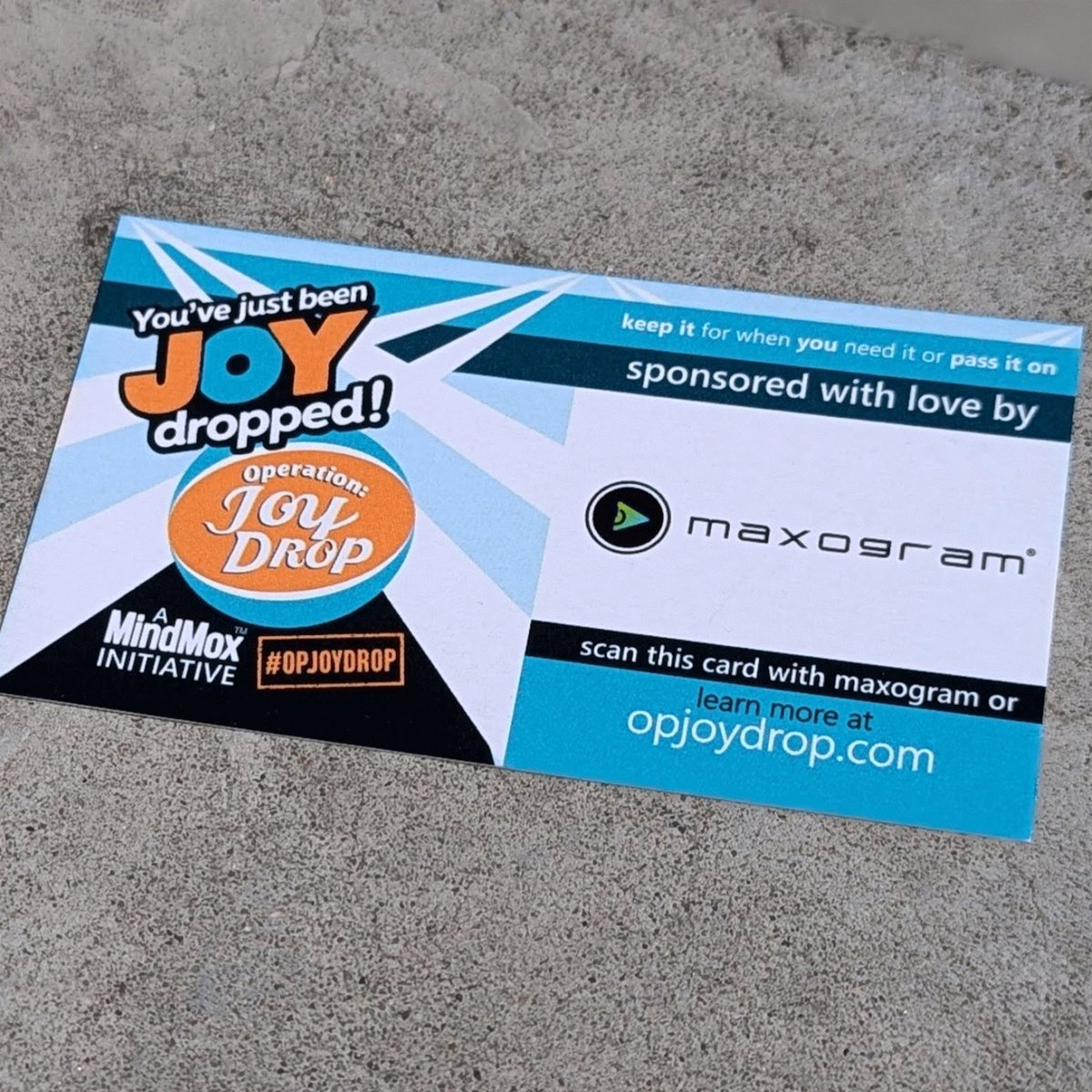 Operation: Joy Drop tweet media