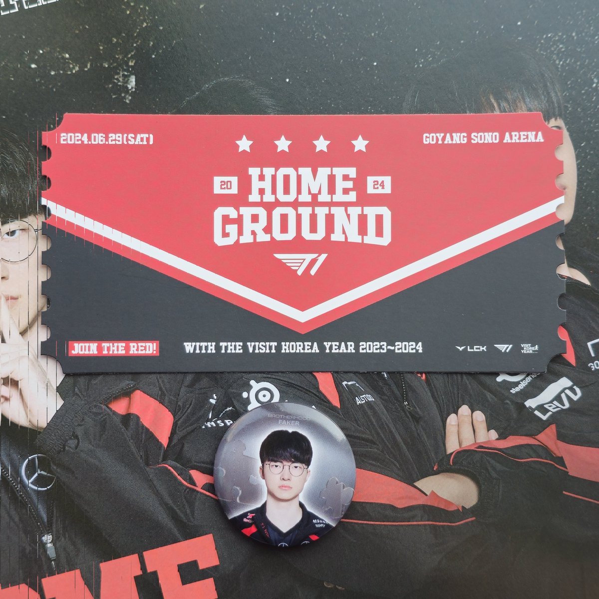 dear__faker's tweet image. 듀근듀근 🚩#T1 #t1win #Homeground