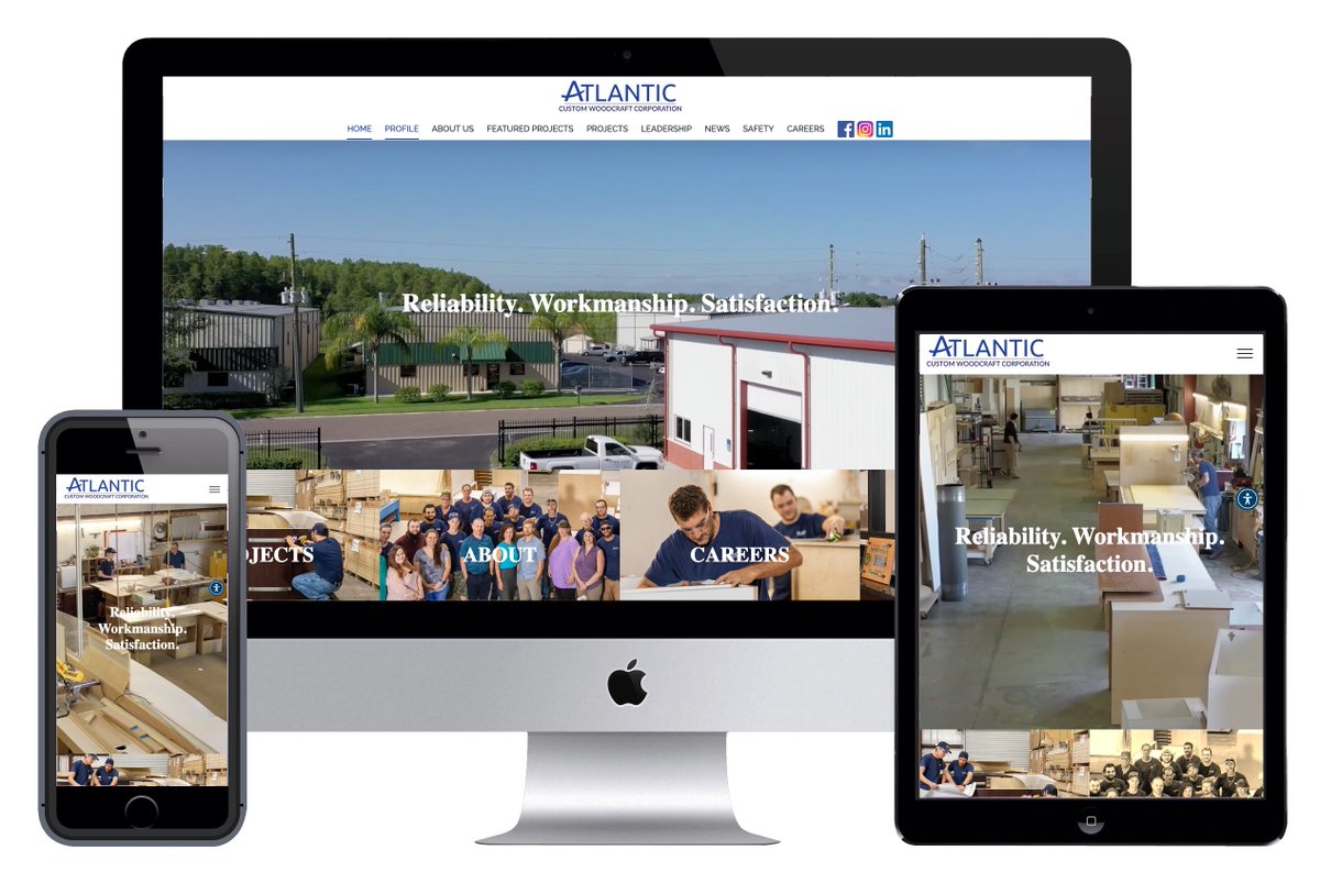 DepecheCodeInc's tweet image. 🚀 A #DepecheCode Client Showcase! A website that tells a story. 🌟 Discover Atlantic Custom Woodcraft&apos;s website. Check it out at atlanticcustomwoodcraft.com #webdevelopment #websitedevelopment #wordpress #wordpressdevelopment #websitedesign #webdesign