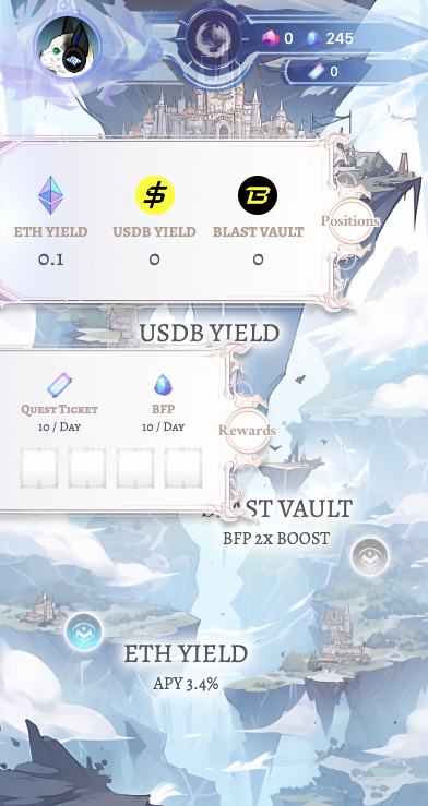 kishi27's tweet photo. #BlastFantasy 
ステーキングが始まったのでブチ込む〜

予定では0.1ETHステーキングで、毎日1枚クエストチケットが貰えるって書いてあった気がするけど...

0.01ETHに変更となった模様...
このパターン回収出来るかな？🤣

話題性下がっているけど頑張れ❗ https://t.co/BimTPCYwmQ