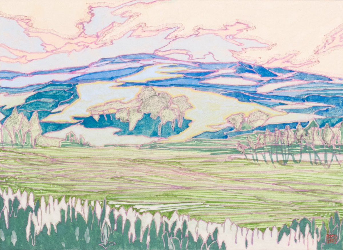 雪解け 333×242mm 2022