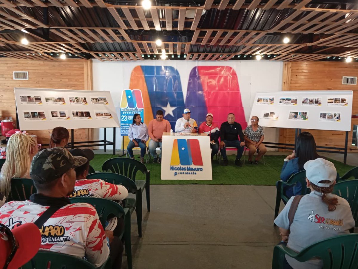 En el marco del natalicio del Cmdte Hugo Chávez el próximo 28 de Julio, hemos orientado un conjunto de acciones y obras en favor de nuestro pueblo como forma de honrar su entrega y amor colectivo. La acción número 23 es el fortalecimiento del pueblo a través de los Consejos