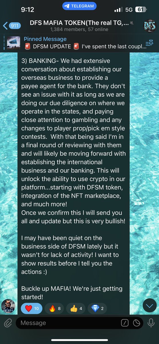 Jeremy coulombe (@jeremycoulombe3) on Twitter photo 🚨 DFSM UPDATE 🚨
Big things coming in dfsm!! It’s a great entry point in to the future of fantasy sports! Check out the tg if you haven’t already!
Tg t.me/DFSMAFIA01
Website dfs-mafia.com
<a href="/PFF_Fantasy/">PFF Fantasy & Betting</a> <a href="/mookiebetts/">Mookie Betts</a> <a href="/bettingkingz9/">BK Sports</a> <a href="/DFSMAFIA99/">DFS MAFIA FANTASY SPORTS</a> 🚨 DFSM UPDATE 🚨
Big things coming in dfsm!! It’s a great entry point in to the future of fantasy sports! Check out the tg if you haven’t already!
Tg t.me/DFSMAFIA01
Website dfs-mafia.com
<a href="/PFF_Fantasy/">PFF Fantasy & Betting</a> <a href="/mookiebetts/">Mookie Betts</a> <a href="/bettingkingz9/">BK Sports</a> <a href="/DFSMAFIA99/">DFS MAFIA FANTASY SPORTS</a>