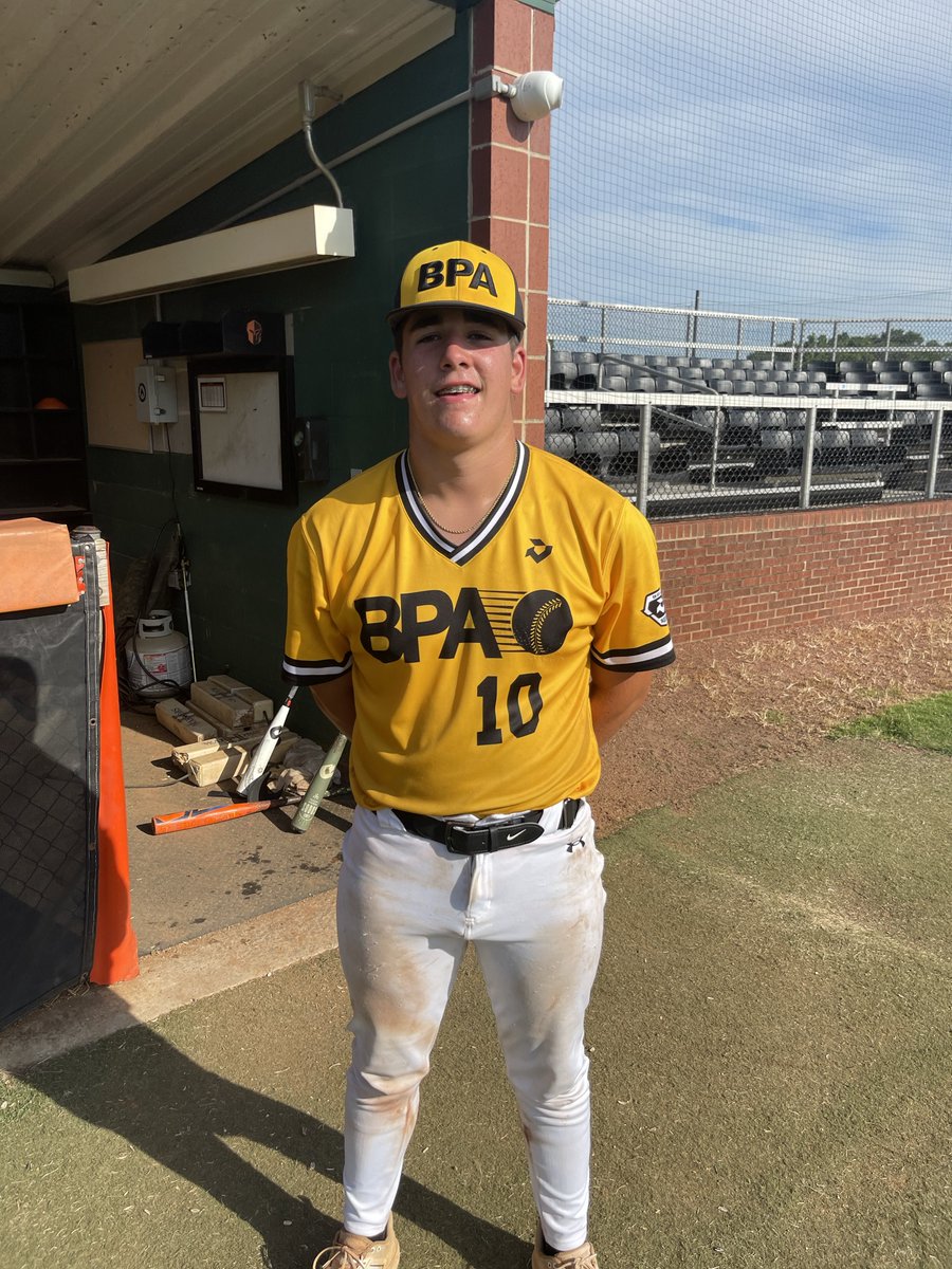 Five Tool Arkansas (@fivetoolar) on Twitter photo F: BPA Mississippi 15U 22, Midwest Mavericks 15U/16U 5
PoG: <a href="/Kannonring/">Kannon Ring</a> 3-3, 2B, 5 RBI
Pitcher: Tre Miller 1.2 IP, K, 0 ER F: BPA Mississippi 15U 22, Midwest Mavericks 15U/16U 5
PoG: <a href="/Kannonring/">Kannon Ring</a> 3-3, 2B, 5 RBI
Pitcher: Tre Miller 1.2 IP, K, 0 ER
