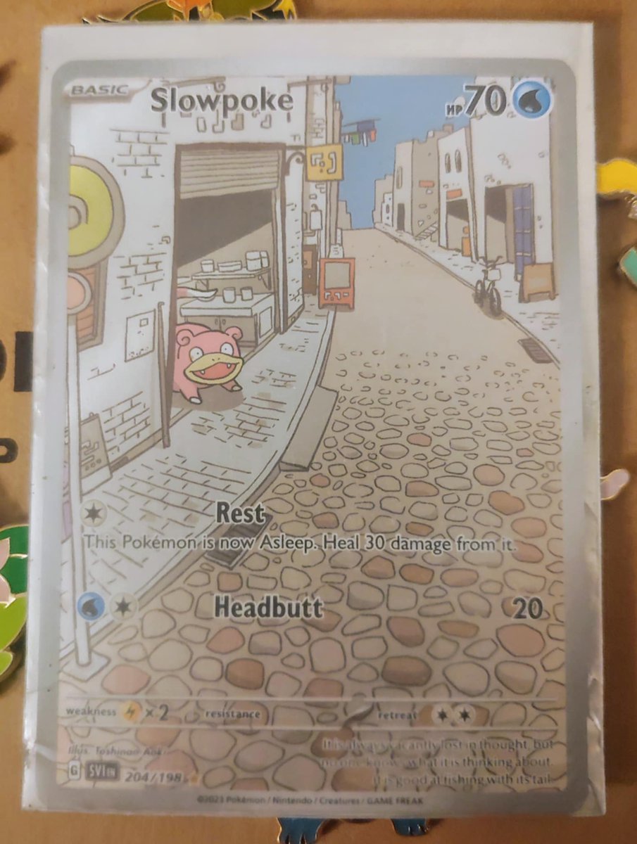 TankNash316's tweet photo. Slowpoke restaurant come on in and get some Berry soup #Pokemon #Tcg https://t.co/0A5msQZWoI