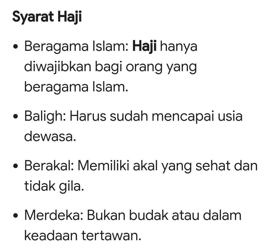 afdhalt_icc's tweet photo. @moodtimelinee Hahaha tau ga tuh mama nya syarat menunaikan ibadah haji 🤭 https://t.co/wV60lant4r