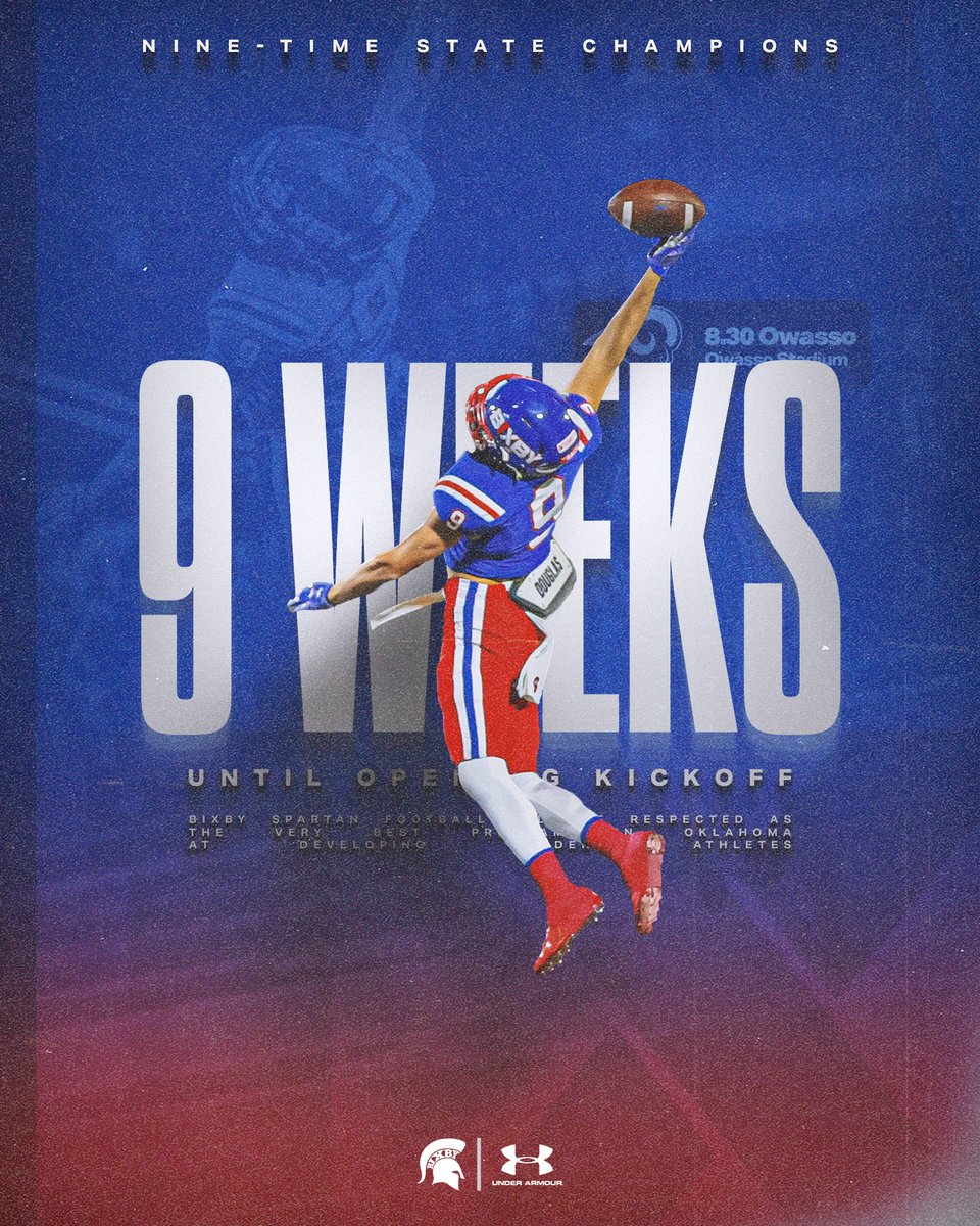 One week closer.

#BixbySpartans | #Undeniable