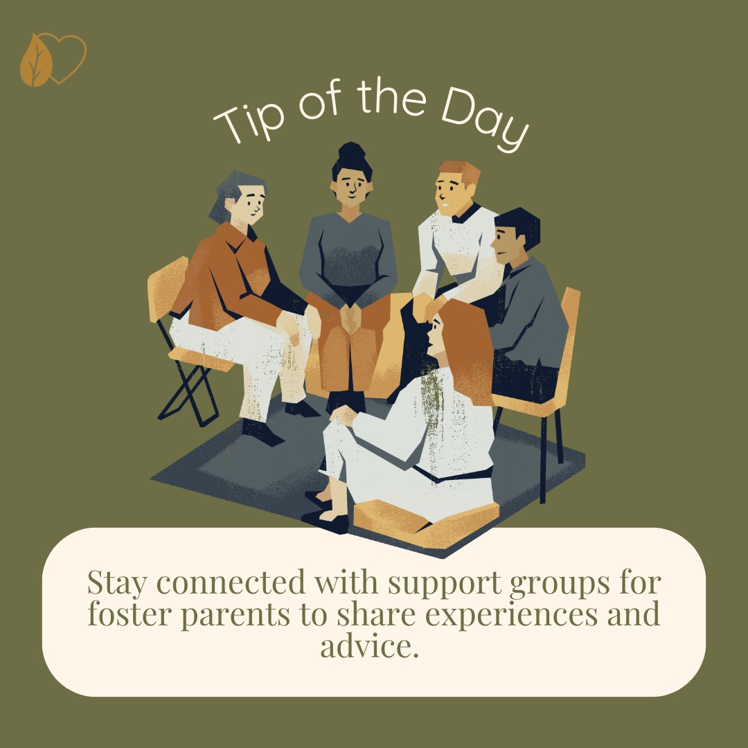 Support groups  for foster parents offer valuable emotional support and practical tips, helping you navigate the challenges of foster care more effectively. 

By connecting with others who understand your journey, you can find strength and encouragement. 💪