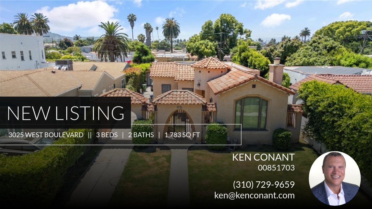 ConantKen's tweet photo. 📍 New Listing 📍 Take a look at this fantastic new property that just hit the market located at 3025 West Boulevard in Los Angeles. Reach out here or at (310) 729-9659 for more information https://t.co/mWJW8FJXed https://t.co/fVSs7Mlkl8