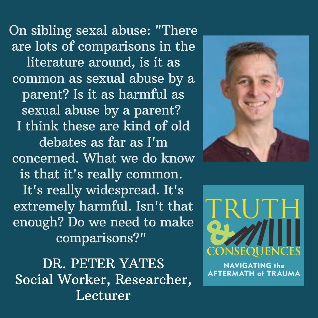 We talk about sibling sexual abuse with Dr. Peter Yates, co-author of Sibling Sexual Abuse: A Knowledge and Practice Overview, 2021. Kathryn Robb speaks as a survivor of abuse by her brother whom she sued in 2019. @pyates316  #siblingsexualabuse #SSA <a href="/enoughabuse/">Enough Abuse</a>