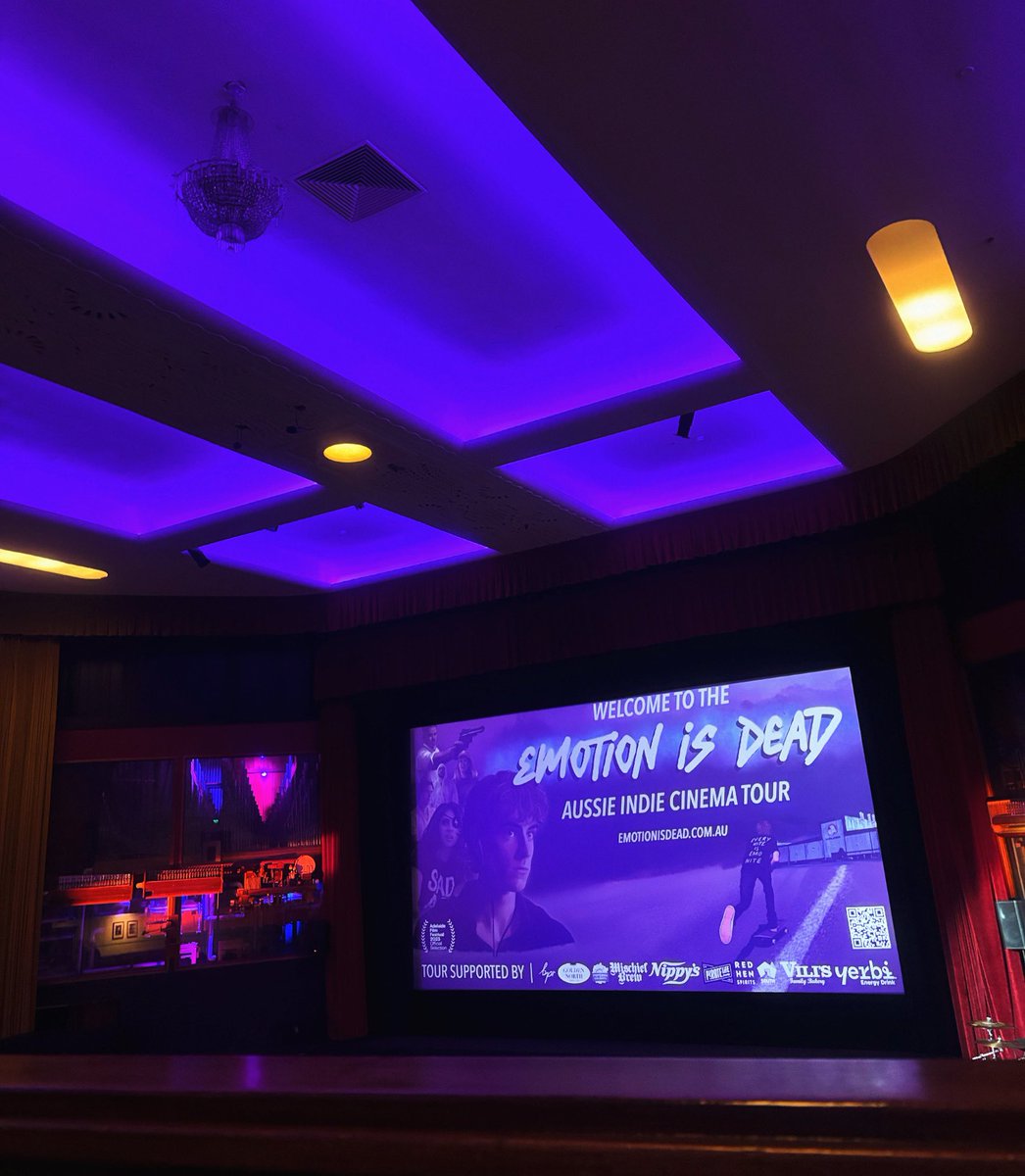 Emotion is dead is gritty, raw and a tad stressful! Very good film. Make sure you support <a href="/PeteWilliamsTV/">PeteWilliamsTV</a>  it is local!  Excellent performances too. In select cinemas from next week ! #emotionisdead #emotionisdeadfilm #holden #southaustralia #safilm