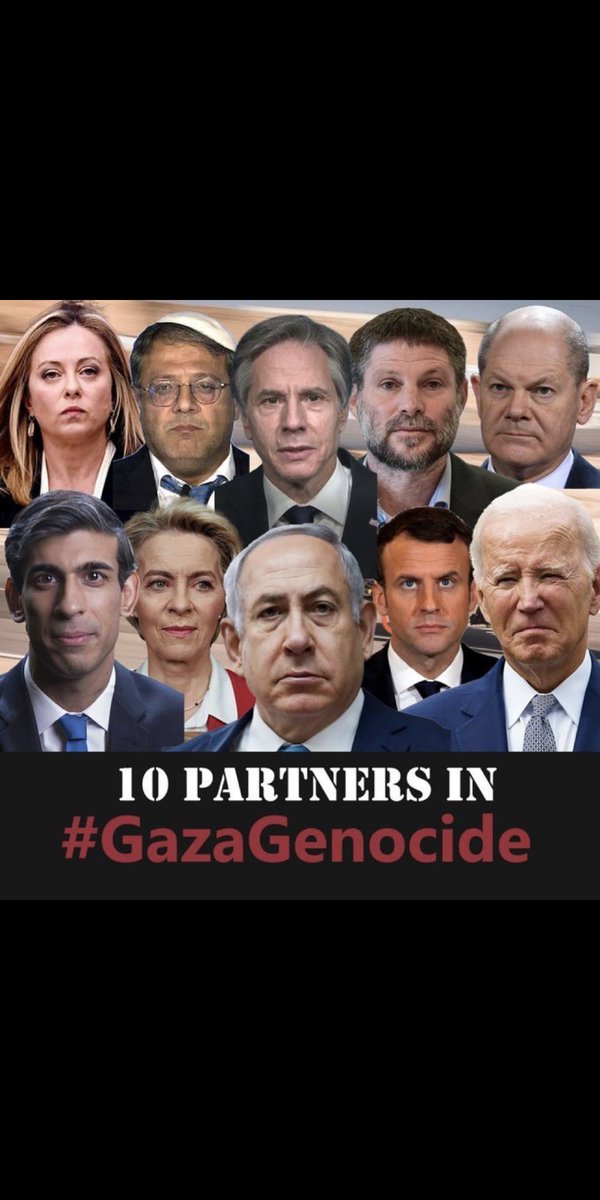 Look their face, no one from them are Jewish, but they made grant scenario a war between Yahudi Israel and Palestinan they do not care how many peoples shall died from both side. But they will take benefits as well as from the war after. Jew is stupid as Jewish.