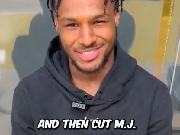 Bronny James Says He'd Start LeBron, Bench Kobe, And CUT Michael Jordan buff.ly/3W1eUsZ