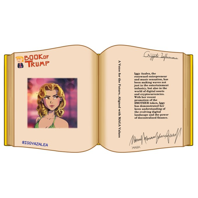 KAMLAonWB3's tweet photo. @MAGAMemecoin @NVHS @OURrescue Great。The BOOK OF TRUMP is planning to release governance token, want to participate?
@RepBoebert @machibigbrother @IGGYAZALEA
https://t.co/r1qC0qoPRA https://t.co/cy9qAifzZU
