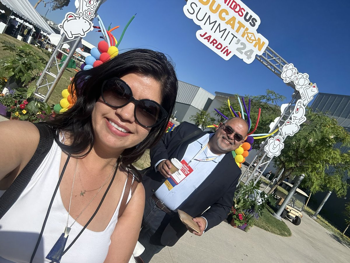 Summer learning and presenting with incredible colleagues at the <a href="/WeAreUnidosUS/">UnidosUS</a> Education Summit 2024, the theme of “Our time to ensure equity” and advocating for quality educational programs removing barriers &amp; drawing on cultural strengths of our students. #weareunidosus