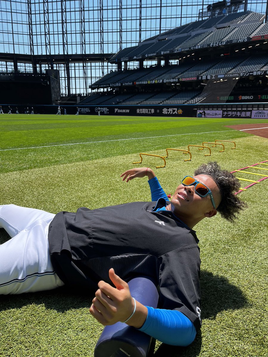 今日はルーフオープン😎 いい天気です☀ #水谷瞬 #lovefighters