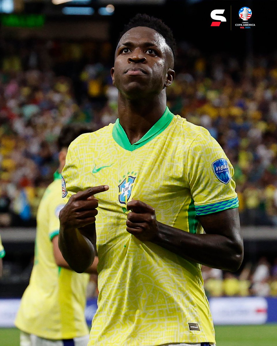 Tem que respeitar DEMAIS o Vini Jr.

Craque, craque, craque e CRAQUE! 💚💛

#CopaAmericaNoSportv